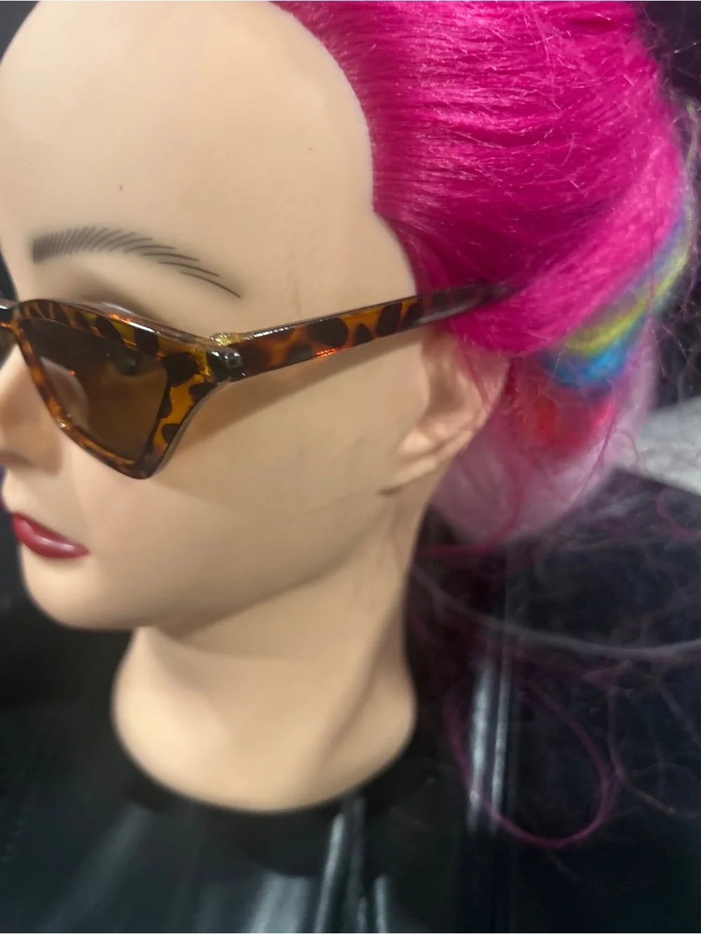 Tortoiseshell Cat Eye Sunglasses - Brown Lenses